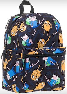 Adventure Time Jake And Finn Backpack With Hood
