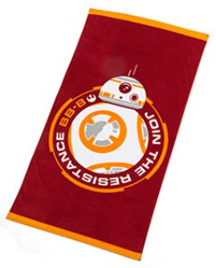 BB-8 Star Wars Resistance Beach Towel