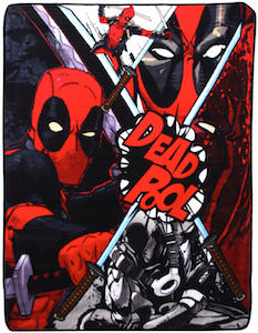 Deadpool Sharp Guy Throw Blanket