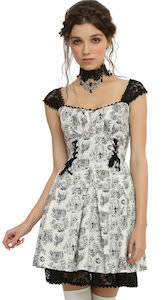 women's Pride + Prejudice + Zombies Sweetheart Dress