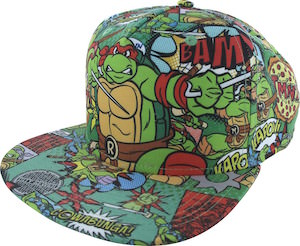 Teenage Mutant Ninja Turtles Heroes All Over Hat