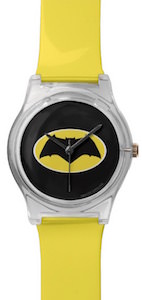 Batman Yellow And Black Logo Watch
