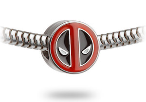 Deadpool Logo Charm Bead