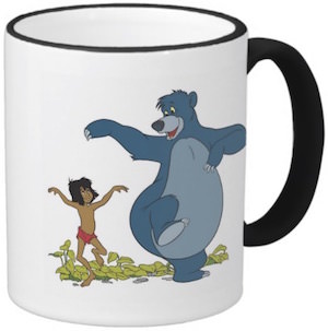 Disney The Jungle Book Mug with Balloo and Mowgli