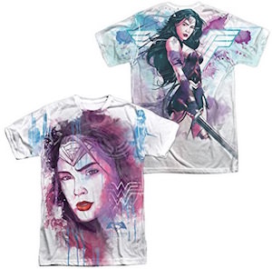 Wonder Woman Front And Back Sublimation T-Shirt