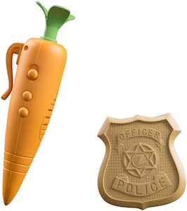Zootopia Judy’s Carrot Record And Police Badge