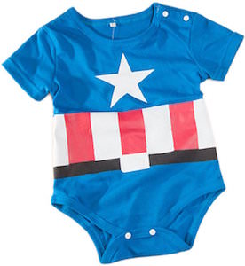 Marvel Captain America Baby Costume Bodysuit