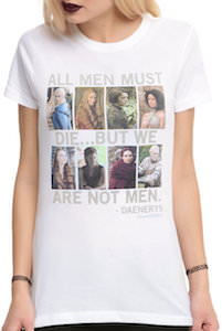 Game of Thrones All Men Must Die women's T-Shirt