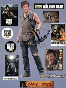 Daryl Dixon Wall Decal from The Walking Dead