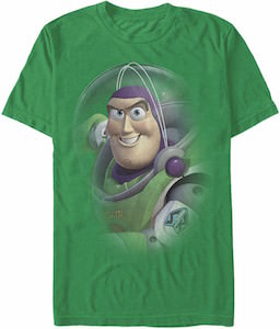 Pixar Toy Story Green Buzz Lightyear T-Shirt