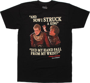 Game of Thrones Tyrion And King Goffrey T-Shirt