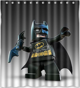 lego Batman shower curtain