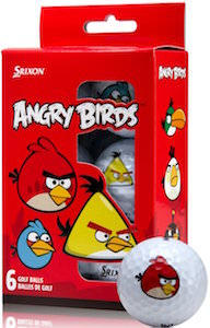 Angry Birds Srixon AD333 golf balls