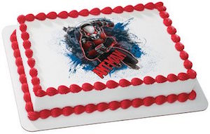 Ant-Man Edible Cake Topper Image