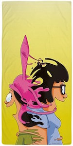 Bob's Burgers Louise & Tina Beach Towel