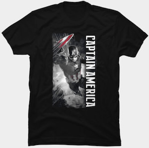 Marvel Captain America To The Rescue T-Shirt