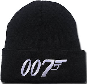 James Bond 007 Beanie Hat