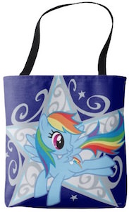 My Little Pony Rainbow Dash Star Tote Bag