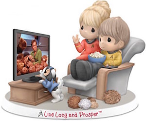 Star Trek Precious Moments Live Long And Prosper Figurine