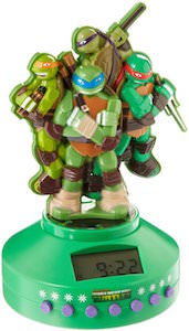 Teenage Mutant Ninja Turtles Bluetooth Alarm Clock