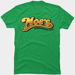 The Simpsons Moe’s Logo T-Shirt