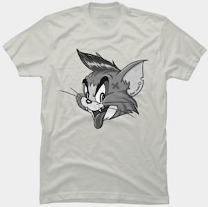 Tom And Jerry T-Shirt Of Tom The Cat