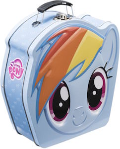 My Little Pony Rainbow Dash Shaped Tin Lunch Box