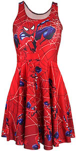 Marvel Women's Red Spider-Man Dress