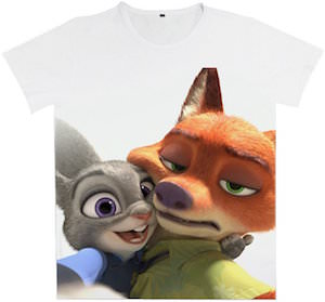 Zootopia Judy And Nick Selfie T-Shirt