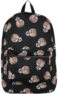 Star Wars Black BB-8 Backpack
