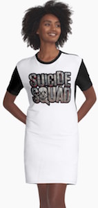 Suicide Squad Logo Dress