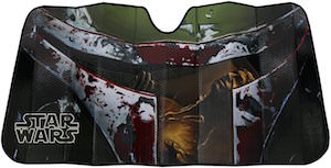 Star Wars Boba Fett Car Sun Shade