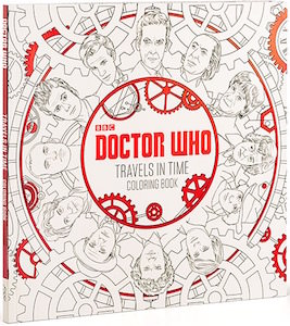 Doctor Who Travels In Time Coloring Book