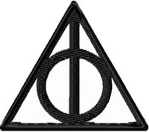 Harry Potter Deathly Hallows Clothing Patch