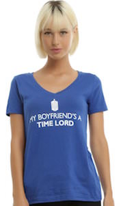 Doctor Who My Boyfriend’s A Time Lord T-Shirt