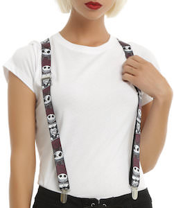 The Nightmare Before Christmas Suspenders