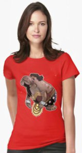 Wonder Woman Manatee T-Shirt