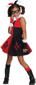 DC Comics Kids Harley Quinn Tutu Dress Costume