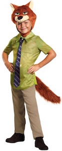 Disney Zootopia Kids Nick Wilde Halloween Costume
