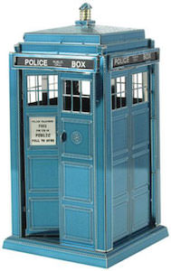 Doctor Who Metal Tardis Model