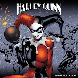 Harley Quinn 2017 Wall Calendar