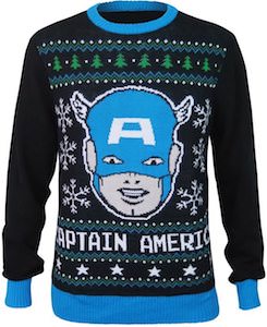Marvel Marvel Captain America Christmas Sweater