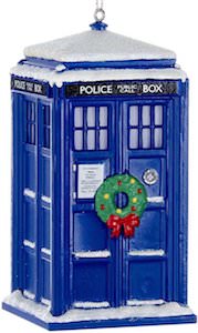 Doctor Who 3D Christmas Tardis Ornament