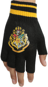 Harry Potter Hogwarts Crest Fingerless Gloves