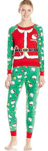 Hello Kitty green Christmas Pajama Set