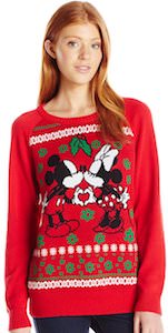 Mickey And Minnie Under the Mistletoe Christmas Sweater