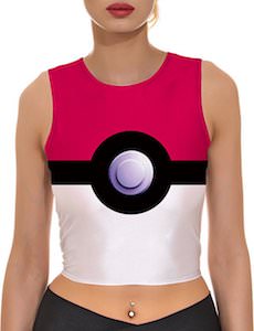 Pokemon Women's Poke Ball Crop Top