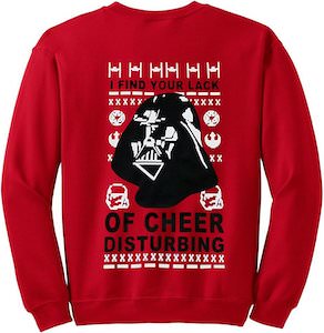 Star Wars Darth Vader Lack Of Cheer Christmas Sweater