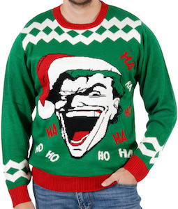 DC Comics The Joker Christmas Sweater
