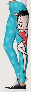 women's Betty Boop Leggings